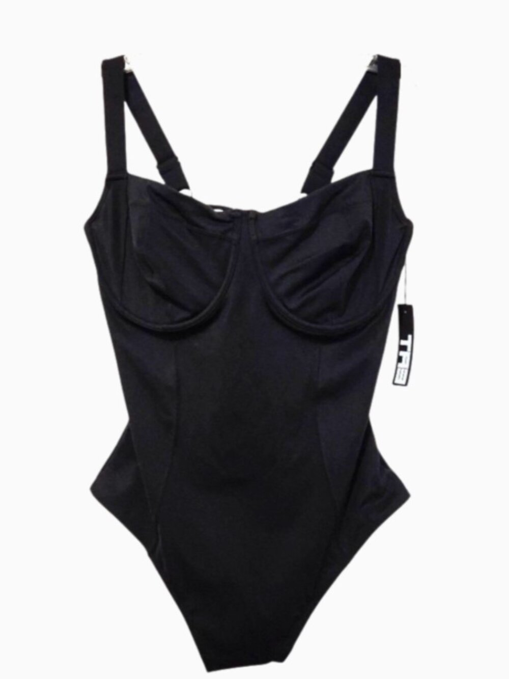 TA3 Lifty Sculpting One Piece Swimsuit Underwire Support F/G XL Reg/Long - Picture 8 of 13